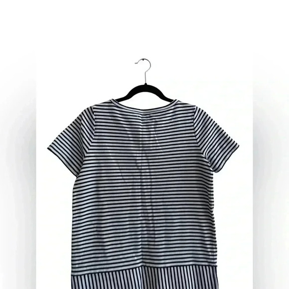MADEWELL | GUC Navy & White Striped Dress with Pockets S - Picture 10 of 15